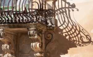 Photograph of an old balcony - artistic